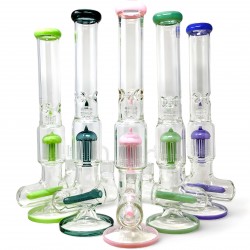 18" Tree Perc Inline Water Pipe [WP-2277]